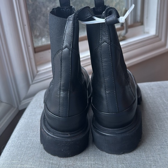 Allsaints Harlee Lug Sole Chelsea Ankle Boots - Picture 8 of 14